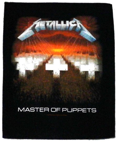 【METALLICA】メタリカ「MASTER OF PUPPETS」バックパッチ