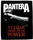 【PANTERA】パンテラ「VULGAR」布バックパッチ