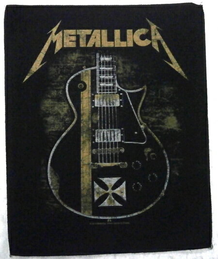Rakuten - 【METALLICA】メタリカ「IRON CROSS」布バックパッチ