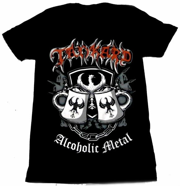 【TANKARD】タンカード「ALCHOLIC METAL」Tシャツ