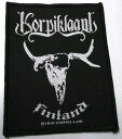 【KORPIKLAANI】コルピクラーニ「FINLAND」布刺しゅうパッチ