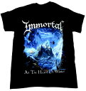 イモータル「AT THE HEART OF WINTER」Tシャツ