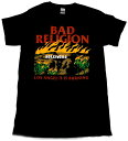 【BAD RELIGION】バッドレリジョン「BURNING」Tシャツ