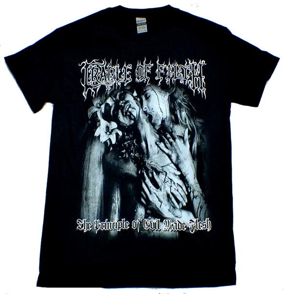 【CRADLE OF FILTH】クレイドル オブ フィルス「THE PRINCIPLE OF EVIL MADE FLESH」Tシャツ