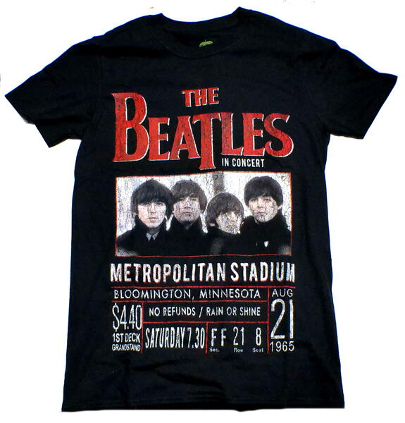 【THE BEATLES】ビートルズ「MINNESOTA 1965」Tシャツ