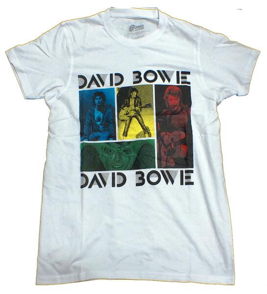 【DAVID BOWIE】デヴィッド ボウイ「PHOTO COLLAGE」Tシャツ