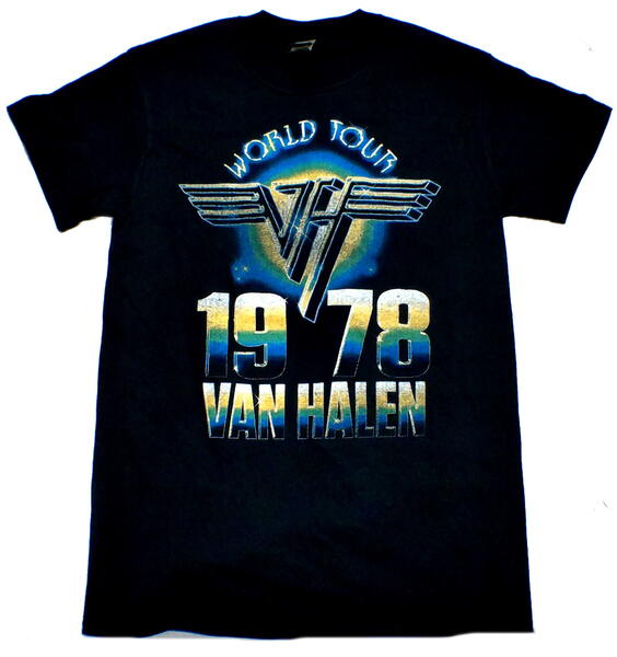 【VAN HALEN】ヴァンヘイレン「WORLD TOUR 78」Tシャツ