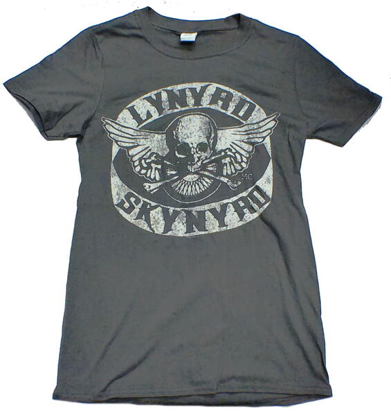 【LYNYRD SKYNYRD】レーナードスキナード「BIKER PATCH GRAY」Tシャツ