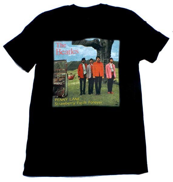【THE BEATLES】ビートルズ「STRAWBERRY FIELDS FOREVER」Tシャツ