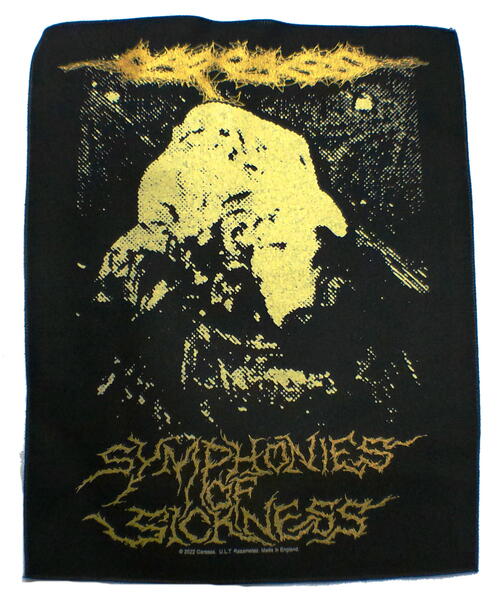 カーカス「SYMPHONIES OF SICKNESS」バックパッチ