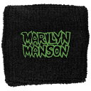 MARILYN MANSON リストバンドです ロゴは刺しゅうです 長さ 8cm　サイズフリー