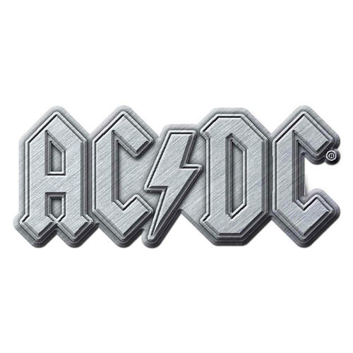 【AC/DC】エーシーディーシー「SILVER LOGO」メタルピンバッジ 【AC/DC】エーシーディーシー「SILVER LOGO」メタルピンバッジ