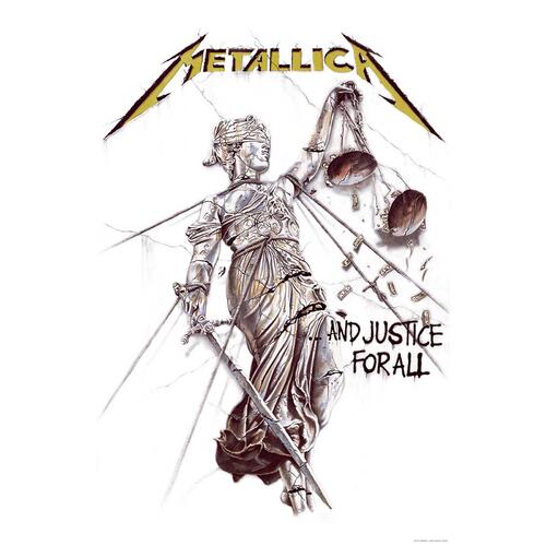 【METALLICA】メタリカ「AND JUSTICE FOR ALL」フラッグ