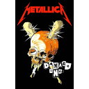 METALLICA 遮光フラッグです ポリエステル素材 縦106cm 横65cm メール便送料無料です