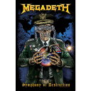 【MEGADETH】メガデス「SYMOPHONY OF DESTRUCTION」フラッグ