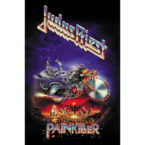 【JUDAS PRIEST】ジューダスプリースト「PAINKILLER」フラッグ