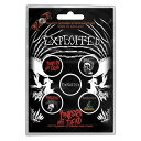 【THE EXPLOITED】エクスプロイテッド「PUNKS NOT DEAD」ボタンピンバッジセット
