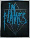 【IN FLAMES】イン フレイムス「SCRATCHED LOGO」布刺しゅうパッチ