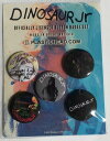 【DINOSAUR Jr】ダイナソー ジュニア ボタンピンバッジセット