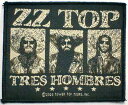 【ZZ TOP】ジージートップ「TRES HOMBRES」布刺しゅうパッチ
