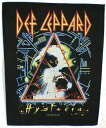 【DEF LEPPARD】デフ レパード「HYSTERIA」バックパッチ