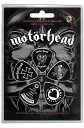 MOTORHEAD ティアードロップ型ピック プラスチック素材 1.0mm 5枚セットです バラ売りは対応しておりません