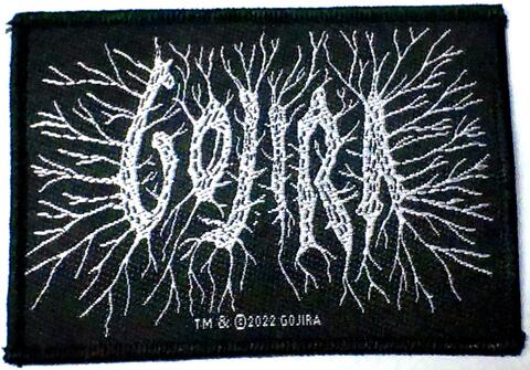 【GOJIRA】ゴジラ「BRANCH LOGO」布刺しゅうパッチ