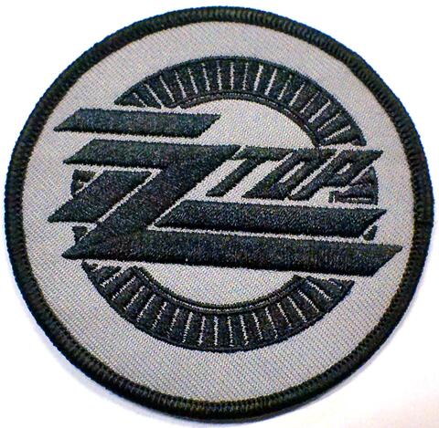 【ZZ TOP】ジージートップ「CIRCLE LOGO」布刺しゅうパッチ 【ZZ TOP】ジージートップ「CIRCLE LOGO」布刺しゅうパッチ
