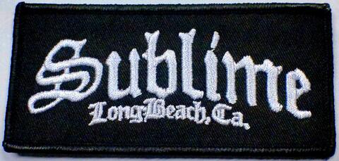 【SUBLIME】サブライム「LOGO」布刺しゅうパッチ