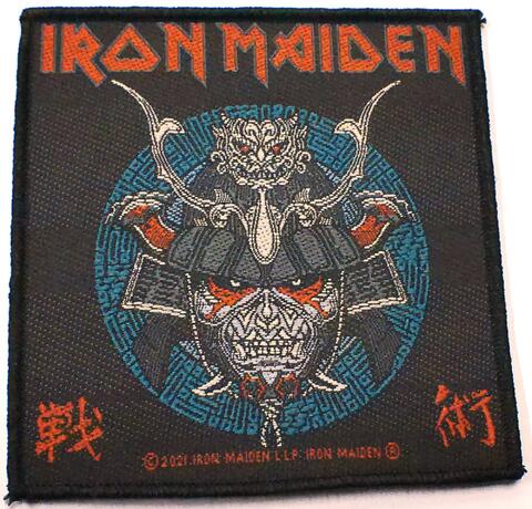 【IRON MAIDEN】アイアン メイデン「SENJUTSU SAMURAI EDDIE 」布刺しゅうパッチ 【IRON MAIDEN】アイアン メイデン「SENJUTSU SAMURAI EDDIE 」布刺しゅうパッチ