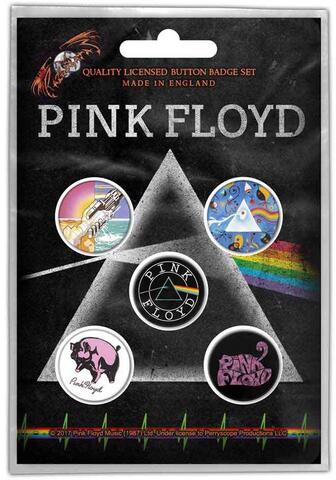 Rakuten - 【PINK FLOYD】ピンク フロイド「PRISM」ボタンピンバッジセット