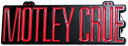 【MOTLEY CRUE】モトリークルー[RED LOGO」メタルピンバッジ