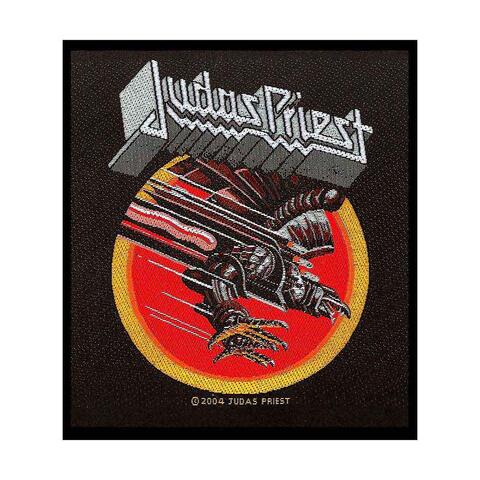 JUDAS PRIEST 布刺しゅうパッチです(糊なし) 縦105mm 横100mm メール便送料無料です