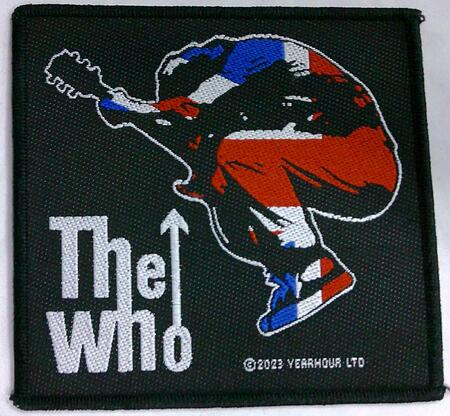 【THE WHO】フー「PETE JUMP」布刺しゅうパッチ(ワッペン) 【THE WHO】フー「PETE JUMP」布刺しゅうパッチ(ワッペン)