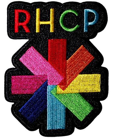 Rakuten - 【RED HOT CHILI PEPPERS】レッドホットチリペッパーズ「RAINBOW ASTERISK」布刺しゅうパッチ
