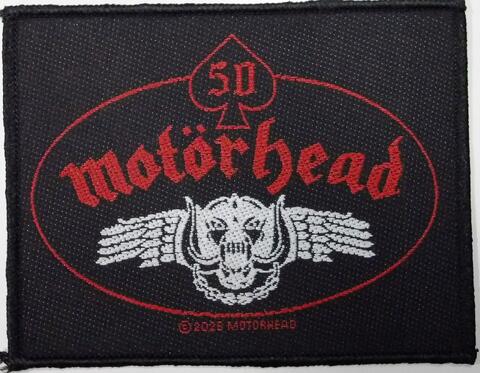 Rakuten - 【MOTORHEAD】モーターヘッド「SKULL WING」布刺しゅうパッチ