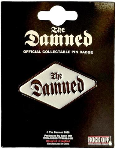 【THE DAMNED】ダムド「GOTHIC LOGO」メタルピンバッジ