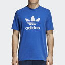 adidas Originalsアディダスオリジナルス正規品トリフォイルTREFOIL TEEブルー半袖TEEシャツBlue/CW0703インポートブランド海外買い付け【ラストSALE】