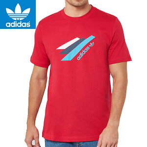 adidas アディダス正規品オリジナルス半袖TシャツOriginals Palmerston T-Shirt In Red赤DJ3453アメリカ買い付けインポートブランド海外買い付け正規