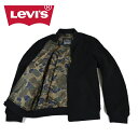 リーバイス正規品 黒ボンバージャケット Levi 039 s Sherpa Bomber Jacket Mens Blackブラック フリース MA1アウター