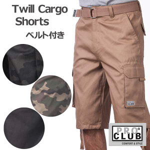 PRO CLUB ץ ĥTwill Cargo Shortsϡեѥ åȥ ûѥ 硼ȥѥ  ̵