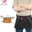 Rothco ロスコ 正規品 キャンバス生地 ワークエプロン 作業着 大工 DIY キャンプ ハンマー 工具Canvas Waist Work Apron 42025 コットン100%