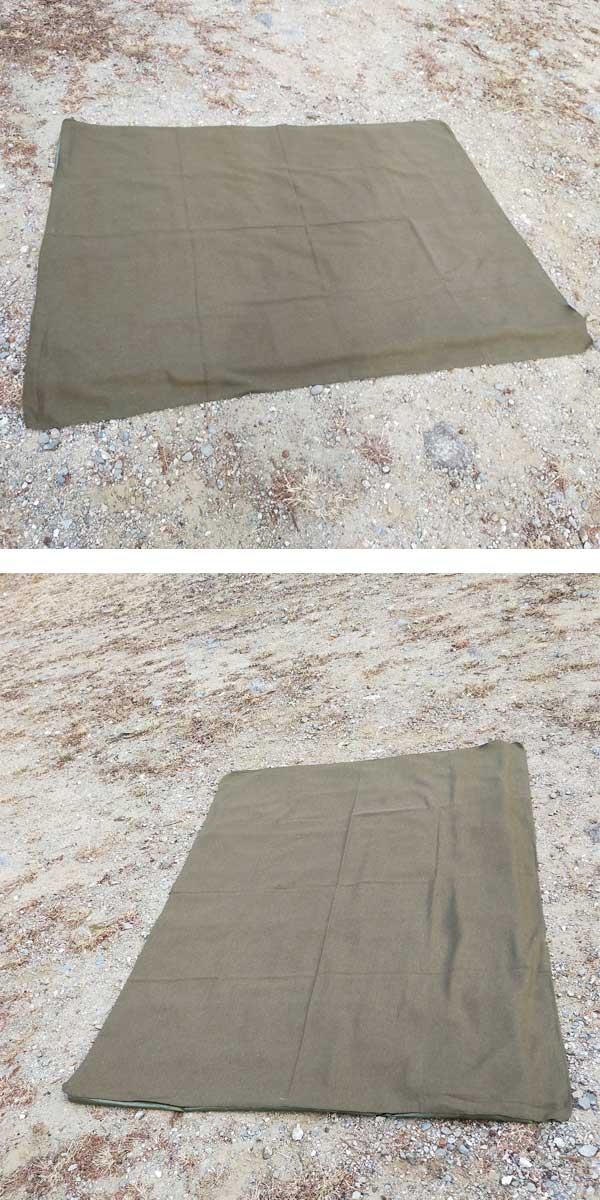 Rothco ロスコ ウール サバイバル レスキュー ブランケットWool Rescue Survival Blanket焚き火 毛布 ミリタリー軍物USAアメリカ　無骨キャンプ ブッシュクラフト 3