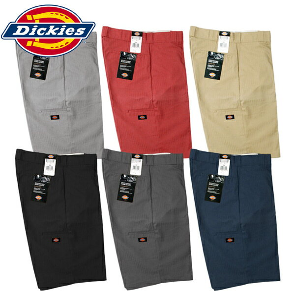 DickiesǥåWR815ʥϡեѥûѥȾܥ ĥ륹ȥ饤ץޥȥ饤ץѥMulti-Pocket Twill Stripe Work Short ݡȥ֥ɳ㤤դ