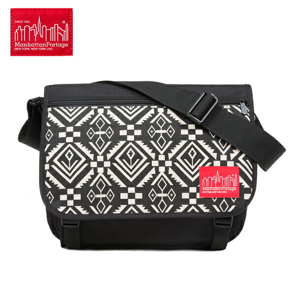 Manhattan Portage マンハッタンポーテージTotem Europa (MD) スーツケースに装着可能With Back Zipper and Compartmentsナイロンメッセンジャーバック 1439Z-C-TOTEM BLK