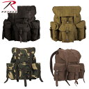 再入荷 ROTHCO ロスコ即納Rothco G.I. Type Heavyweight Mini Alice Pack バックパック リュック キャンバス生地ミリタリーバッグ 米軍 ブランド サバゲー 無骨キャンプ海外買い付けインポートブランド海外買い付けインポートブランド【楽ギフ_包装】