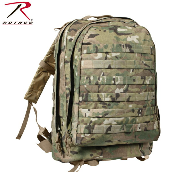 再入荷 ROTHCO ロスコ正規品MOLLE II 3-DAY ASSAULT PACK-MULTICAM 1000D CORDURA NYLON 40125米軍ミリタリーブランド バックパック リュックサック即納インポートブランド海外買い付けインポートブランド