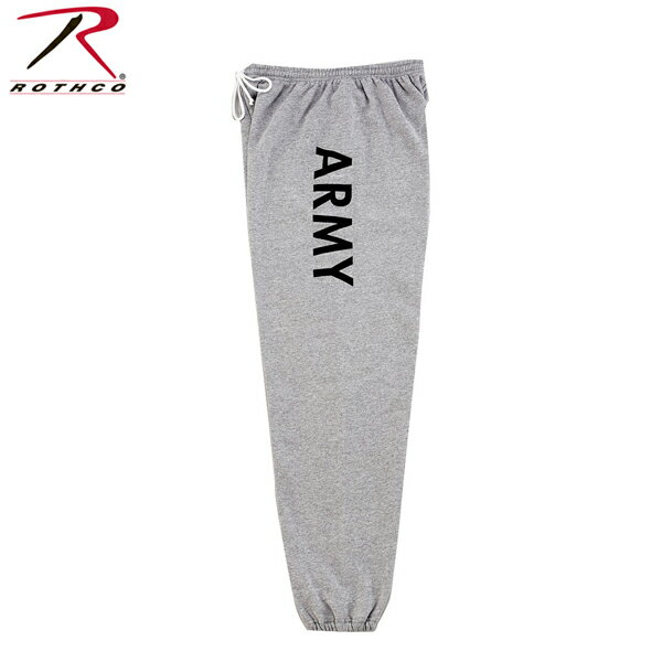 Rothco(ロスコ)2085ミリタリーアイテム Physical Training Sweatpantsミルスペックモデル軍規格フィジカルトレーニングスウェットパンツ グレーインポートブランド海外買い付け