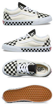 【訳あり】 VANSヴァンズ正規品バンズ OLD SKOOL CHECKER S オールドスクールチェッカー(CHECKER SIDEWALL)VN0A38G1QMIスニーカー靴メンズレディース