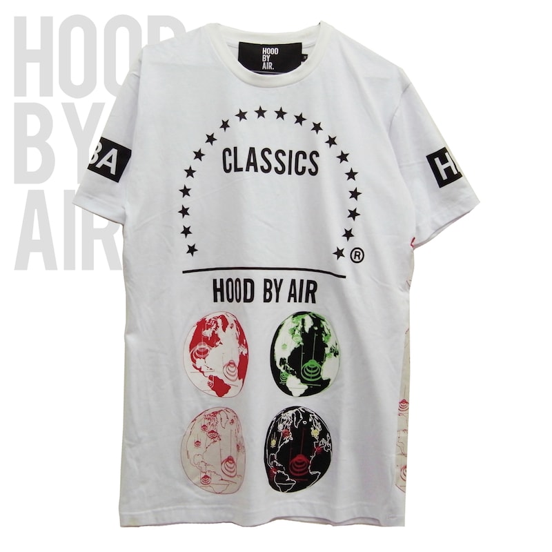 トップス, Tシャツ・カットソー HOOD BY AIR T HOOD BY AIR HBA-6 -GLOBES-